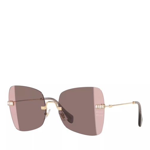 Miu Miu Woman Sunglasses 0MU 50WS Pale Gold Solglasögon