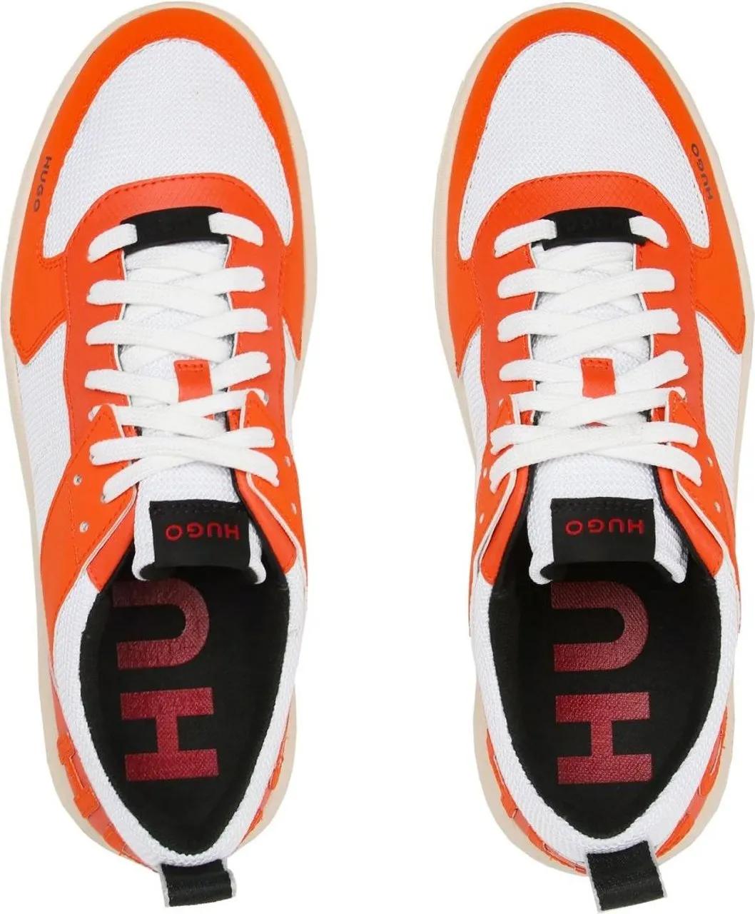 Thumbnail - Hugo Low-Top Sneaker - Kilian Tennis Low-Top Sneakers - Gr. 43 (EU) - in Orange - für Damen