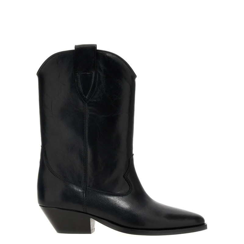 Isabel Marant Laarzen 'Duerto' Ankle Boots Black