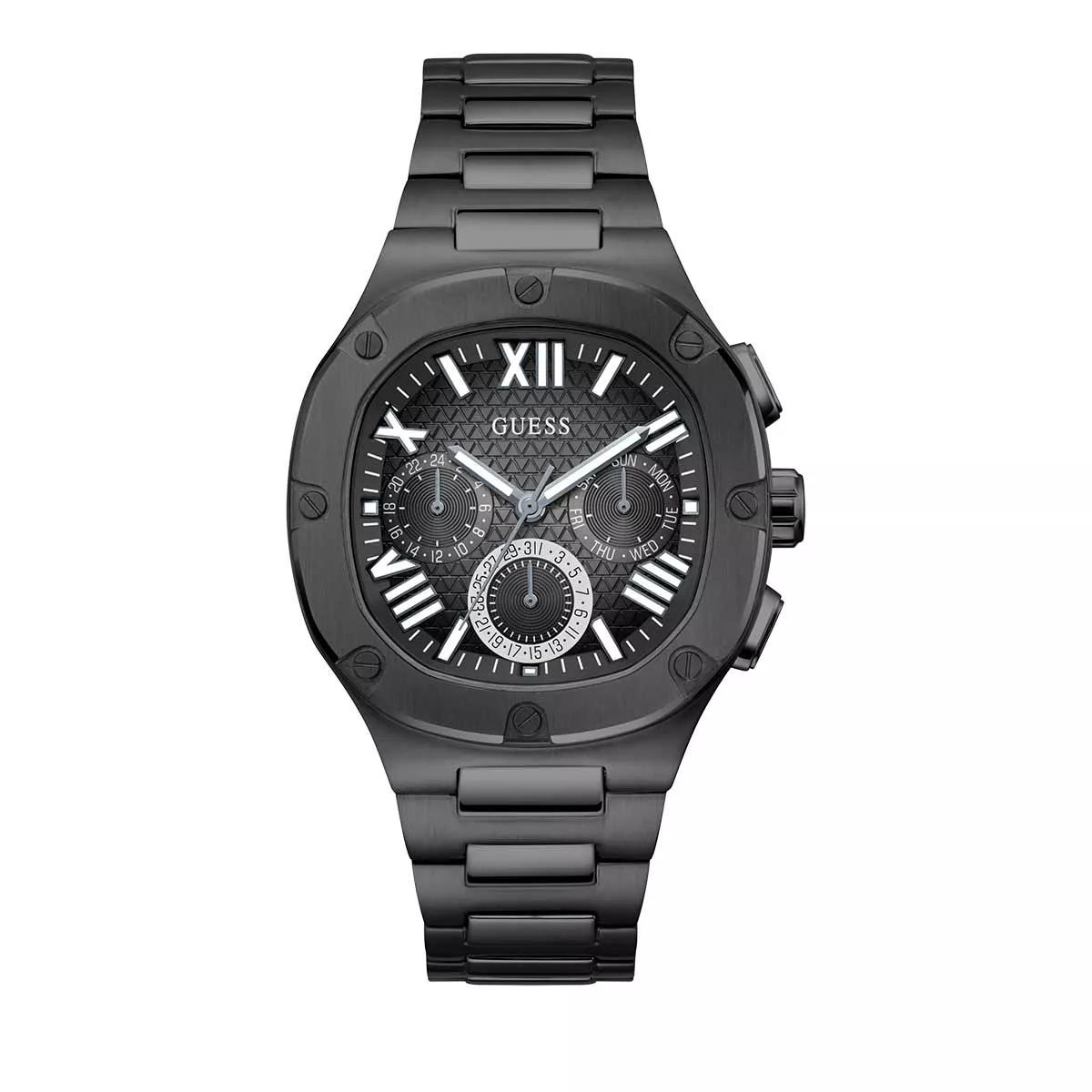 Mens black hotsell guess watch