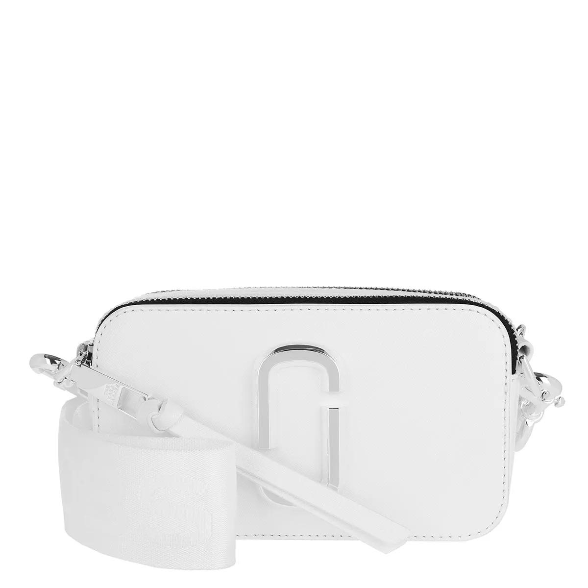 Marc Jacobs White 'The Snapshot DTM' Bag