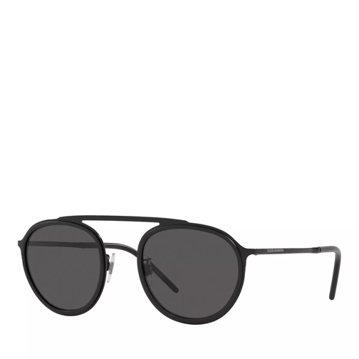 Dolce&Gabbana Sunglasses 0DG2276 Black/Matte Black Zonnebril