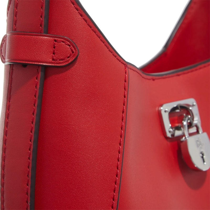 Lauren Ralph Lauren Crossbody Bag Tanner Sm Sh-Shoulder Bag-Small Bright Vermillion(Image 4)