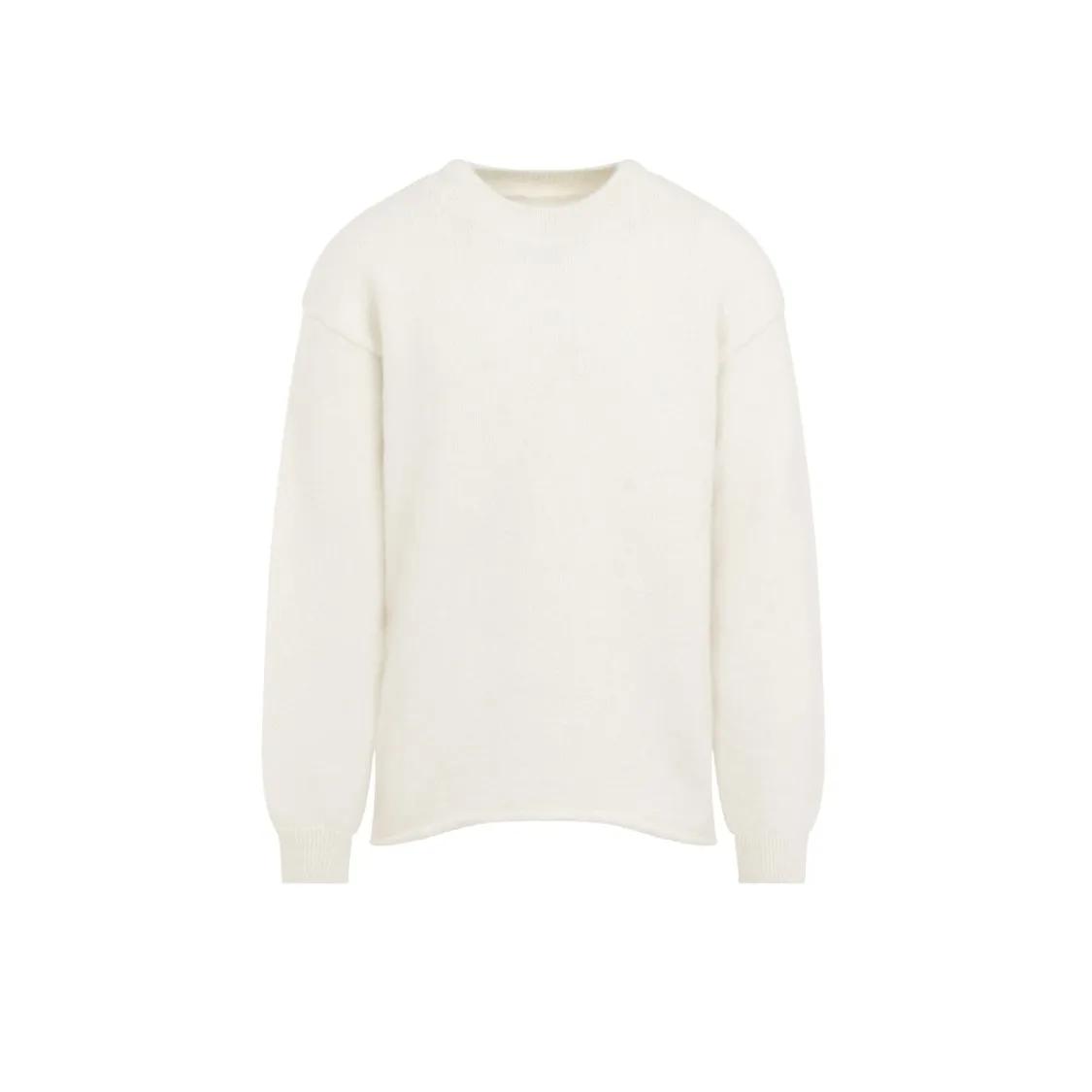 Jacquemus - Le Pull Light Beige Alpaca Pullover - Größe XL -