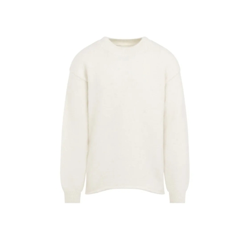 Jacquemus Le Pull Light Beige Alpaca Pullover Neutrals Pull