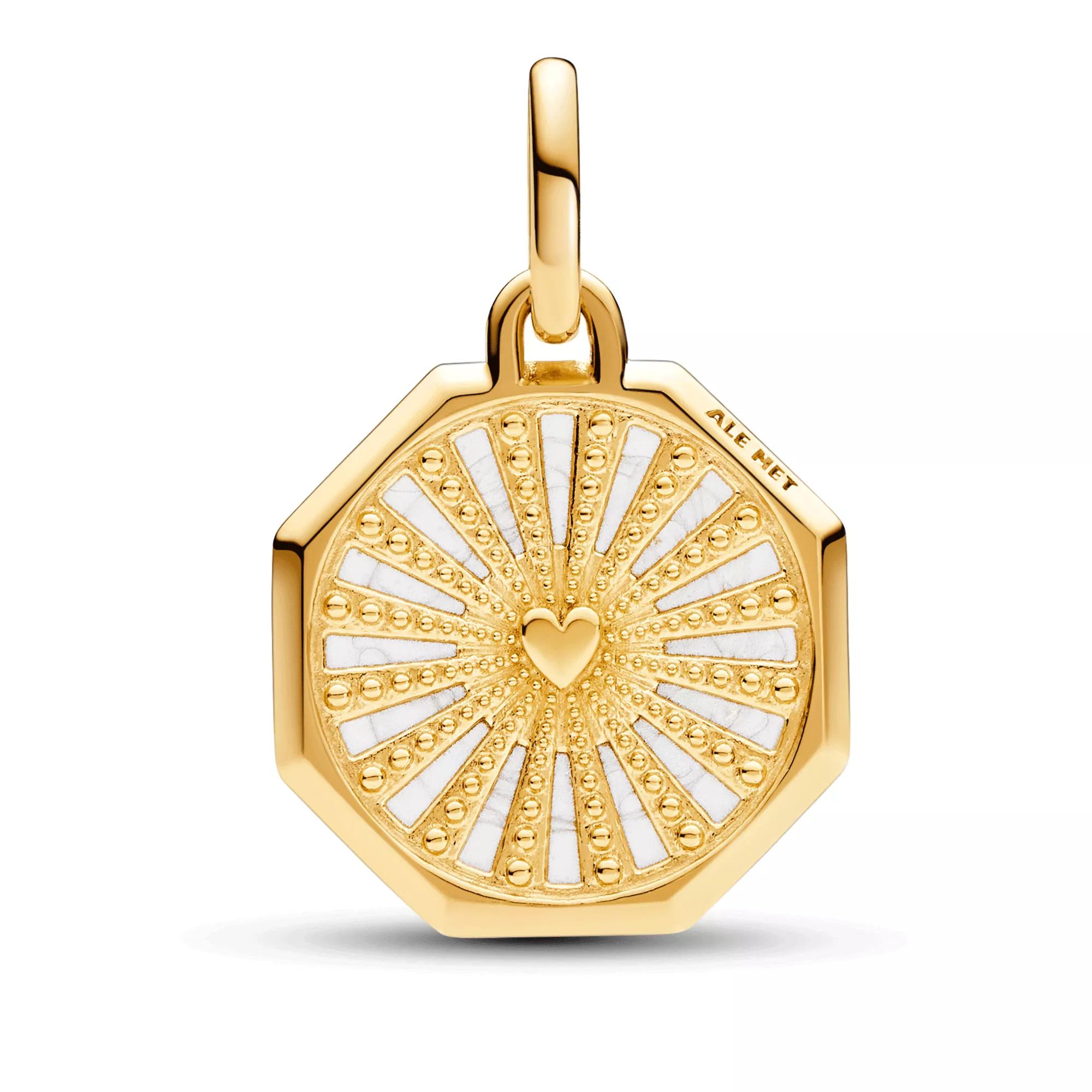 Pandora ME Lucky Horseshoe Medallion Charm White | Anhänger