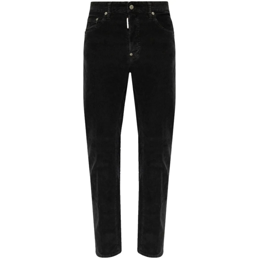 Dsquared2 Corduroy Slim-Cut Jeans Black Jeans