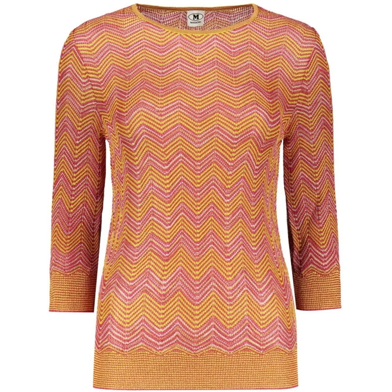 Missoni Sweatshirt Missoni Lurex Sweater orange