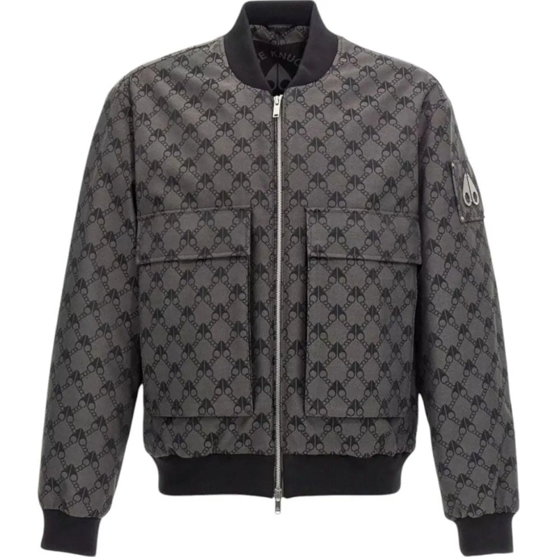 Moose Knuckles Bomberjacke Heren Jas schwarz
