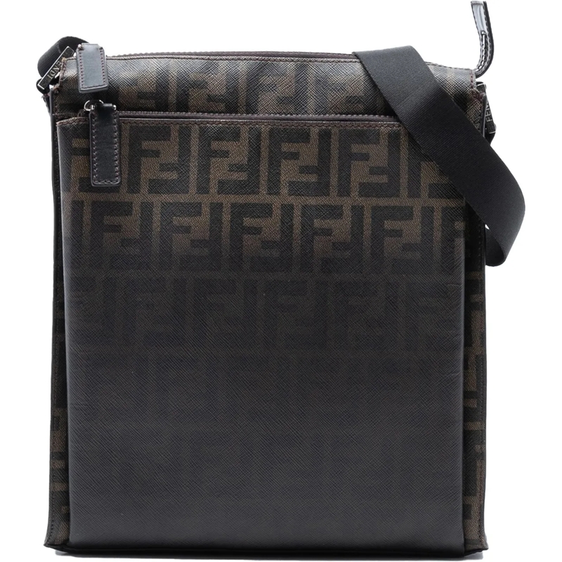 Fendi Schultertasche Zucca Spalmati Ombre Crossbody braun