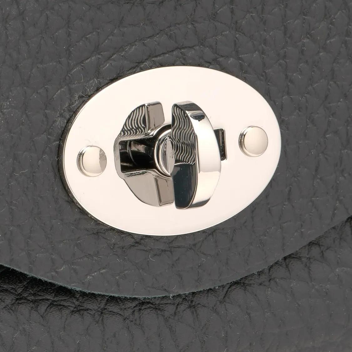 Thumbnail - Zanellato Hobo Bags - Structured Black Calf Leather Shoulder Bag - Gr. unisize - in Schwarz - für Damen