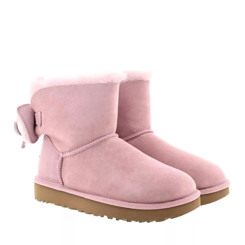 UGG W Classic Double Bow Mini Pink Crystal Winter Boot
