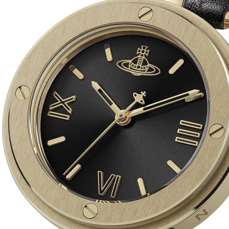 Vivienne Westwood Automatikuhr Quarzuhr Whitehall schwarz(Image 3)