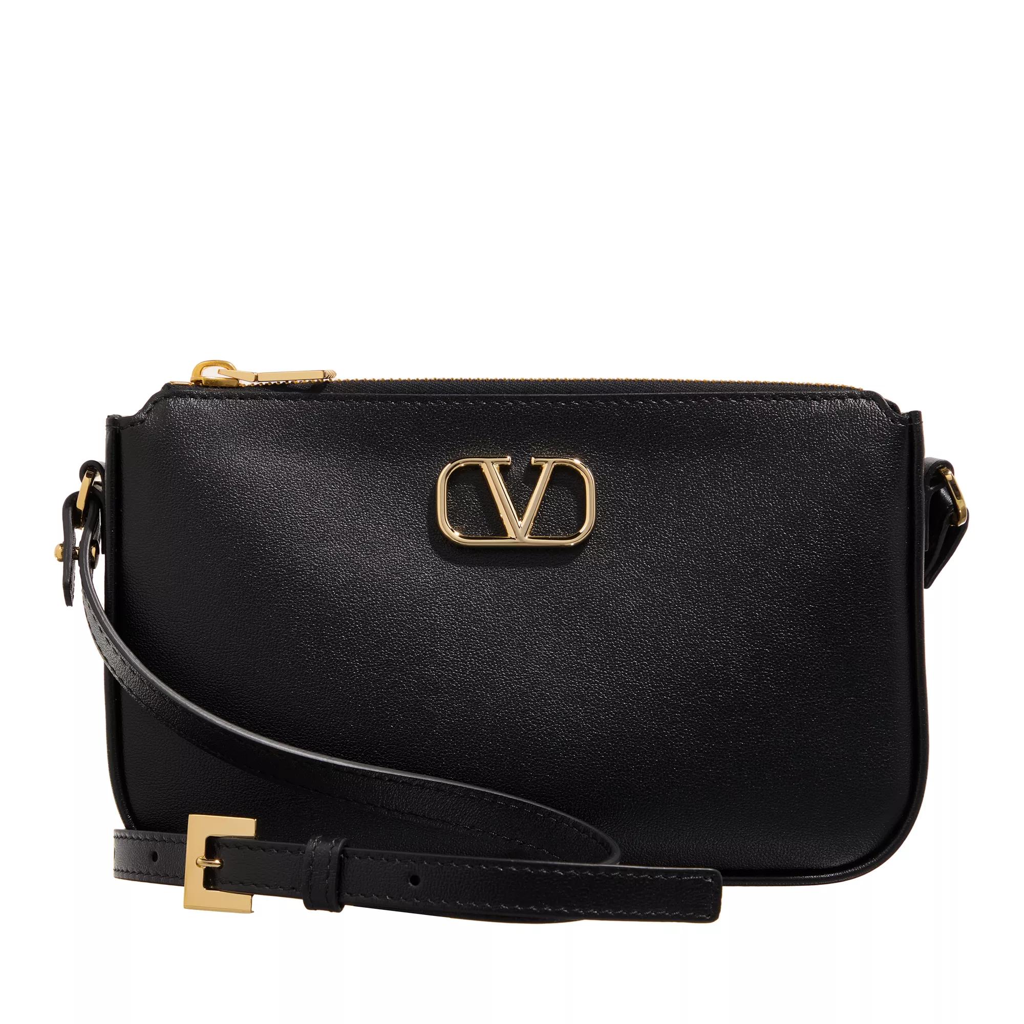 Valentino Garavani Pochettes - Signature Vlogo Mini Bag - Gr. unisize - in Schwarz - für Damen