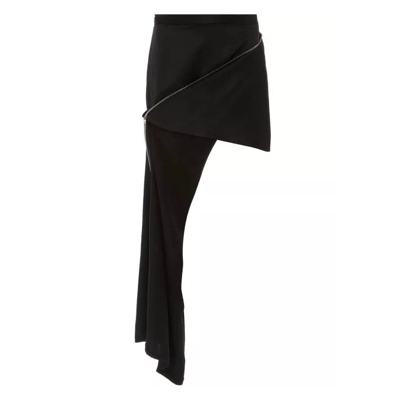 J.W.Anderson Minijupe Zip-Detail Mini Skirt Black