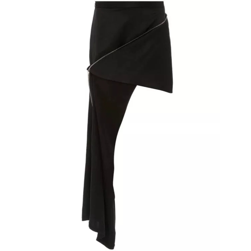 J.W.Anderson Zip-Detail Mini Skirt Black 