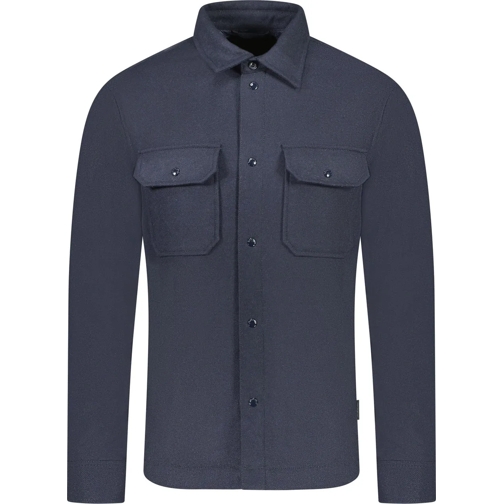 Woolrich Casual topjes Overhemd Blauw blau