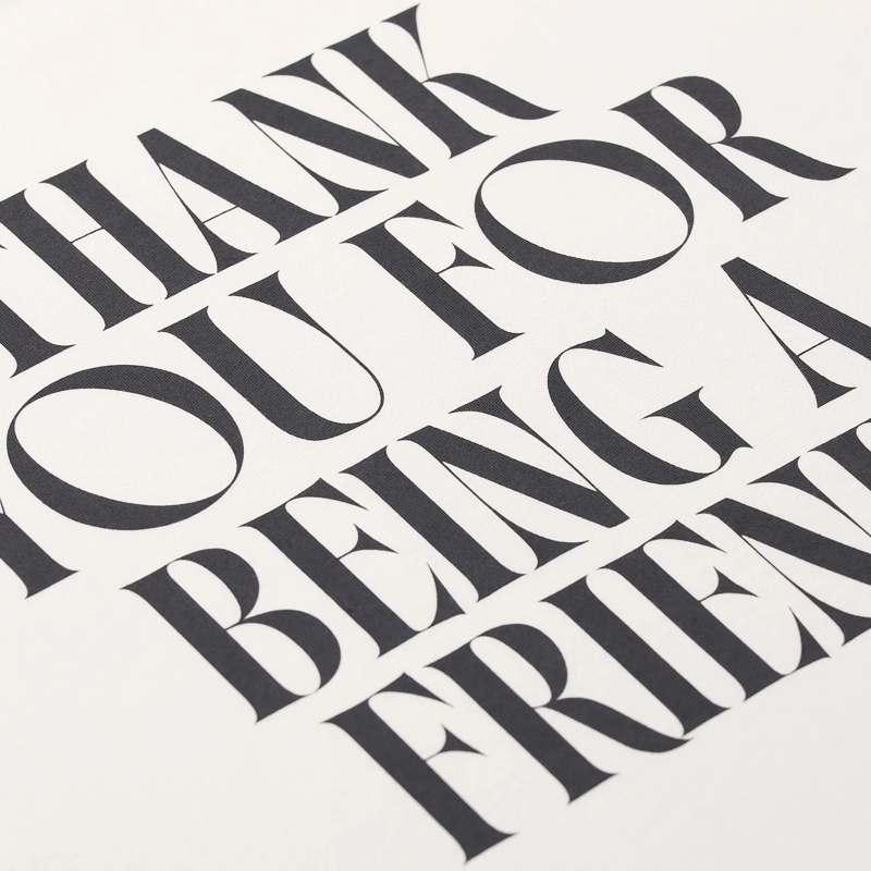 AMI Paris T-Shirt Beige Short-Sleeve T-Shirt With Bold Print Neutrals(Image 4)