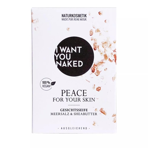 I Want You Naked Peace for Your Skin Face Soap Meersalz & Sheabutter Gesichtsseife