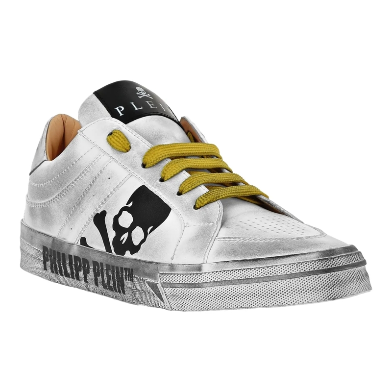 Philipp Plein Low-Top-Sneaker Sneaker Retrokickz weiss