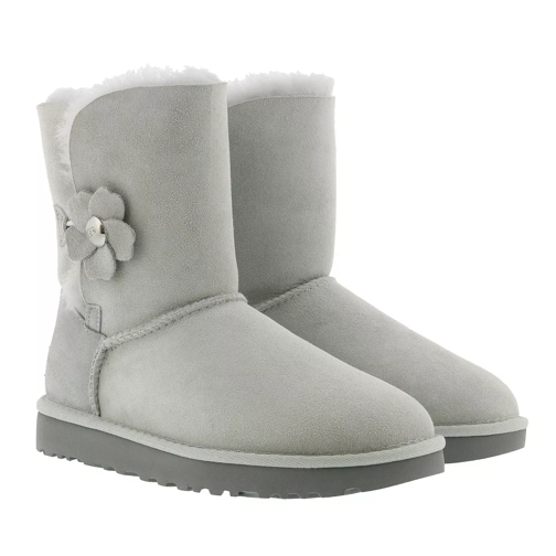 UGG W Bailey Button Poppy Grey Violet Bottes d'hiver