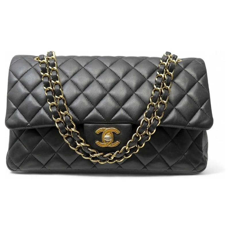 Chanel Sac à bandoulière CHANEL TIMELESS CLASSIC A01112 MM HANDTASCHE AUS Q schwarz
