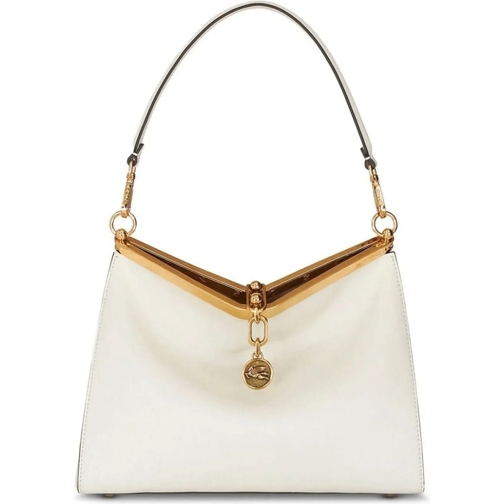 Etro Schultertasche shoulder bag white weiß