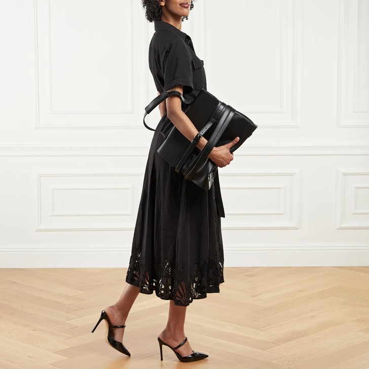 Moschino Nappa Nero | Satchel
