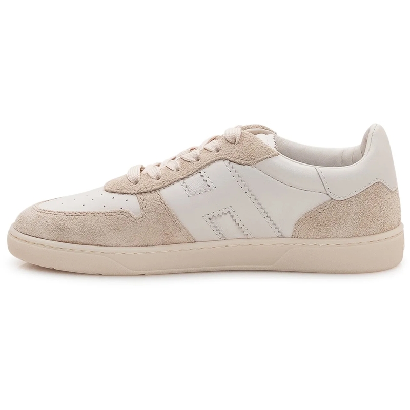 Hogan Low-Top-Sneaker Sneaker in Pelle e Suede con Logo Laterale weiß(Image 4)