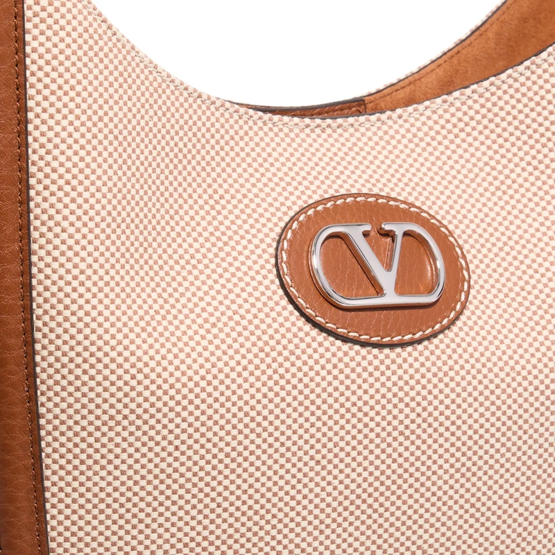 Valentino Garavani Sac hobo Antibe Medium Hobo Bag Tobacco(Image 4)