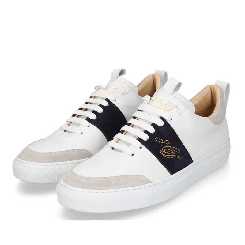 Heinrich Dinkelacker Low-Top-Sneaker Sneaker Turin Tennis Sneaker NP weiss(Image 2)