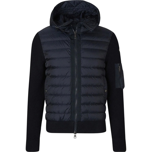 Moncler Daunenjacken Tricot Logo Cardigan mehrfarbig