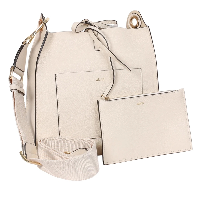Abro Crossbody Bag Umhängetasche RAQUEL beige