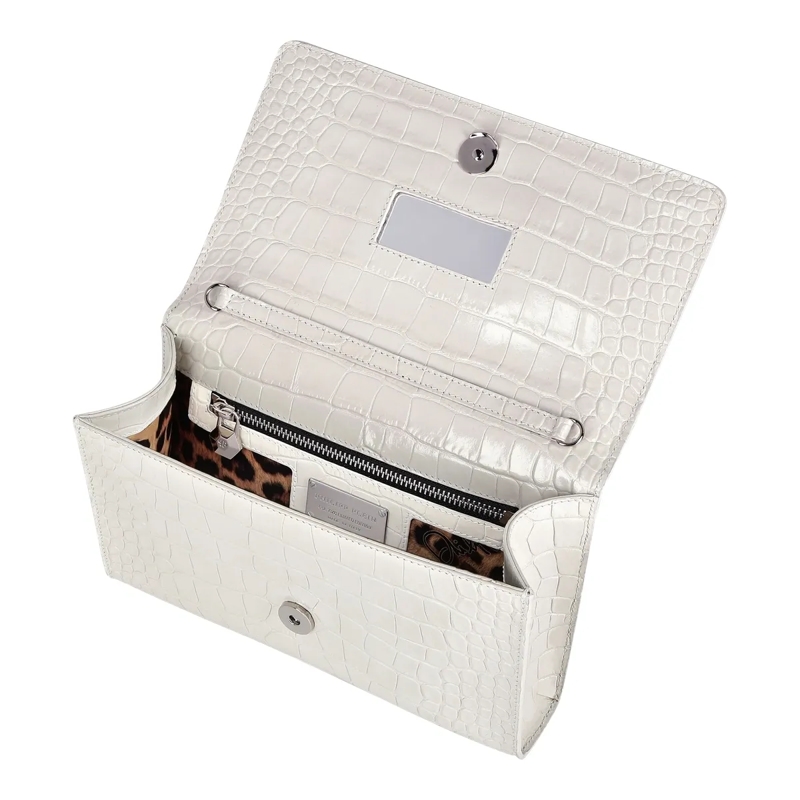 Philipp Plein Clutch Clutch Mit Schmucksteinen weiss(Image 4)