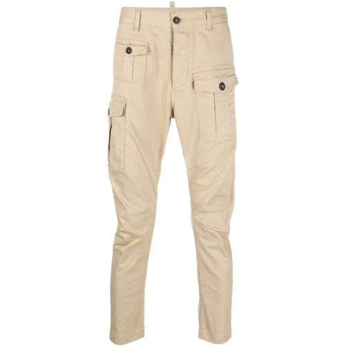 Dsquared2  Cargo Trousers Neutrals