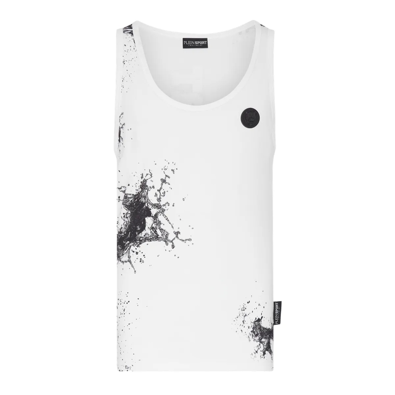 Plein Sport T-Shirt T-Shirt Splash Extreme weiss