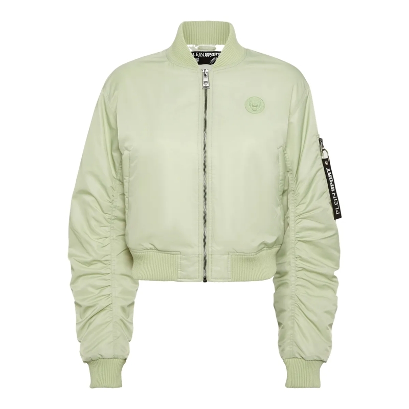 Plein Sport Daunenjacke Bomber Icon grün