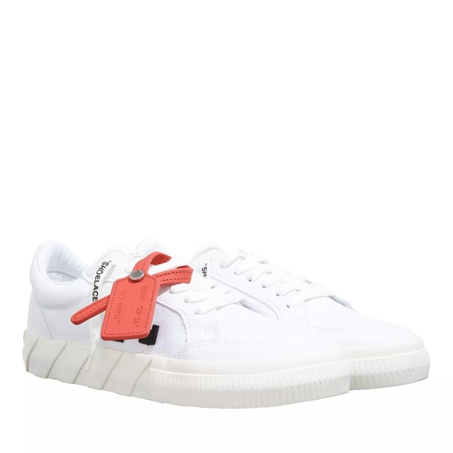 Off-White Low Vulcanized Canvas White Black Low-Top Sneaker
