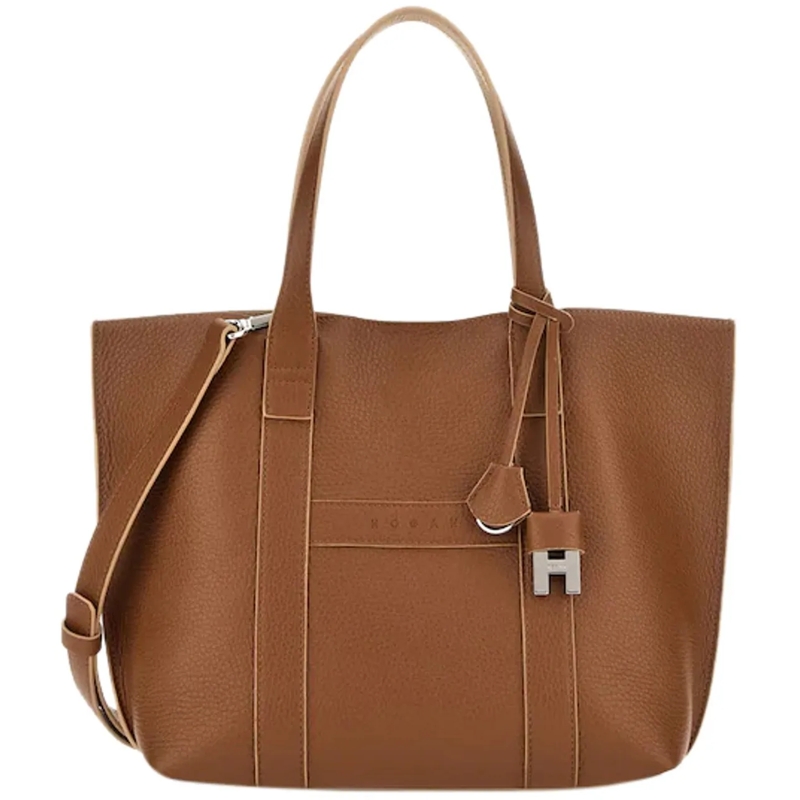 Hogan Tote Bags Brown braun