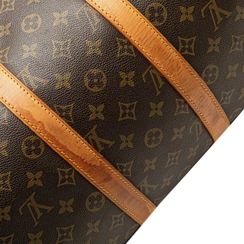 Louis Vuitton Sac week-end 1997 Monogram Keepall 45 braun (Image 2)