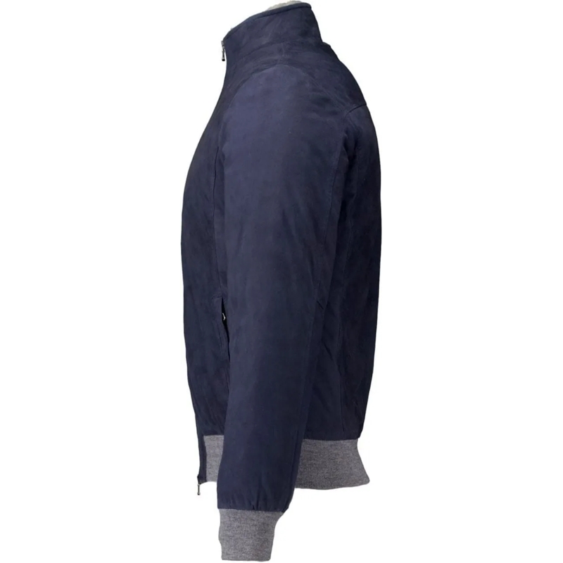 Barba Napoli Daunenjacke Barba Napoli Wolf Jackets Donkerblauw 43702 blau(Image 3)
