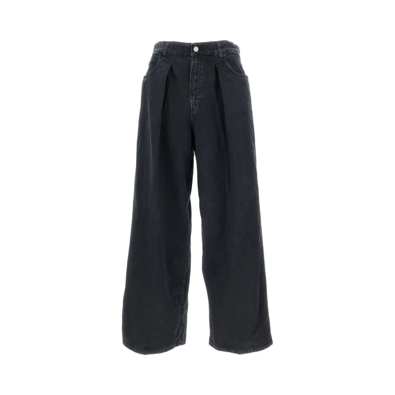 Haikure Jeans Candy Short Length Twill 45 Black