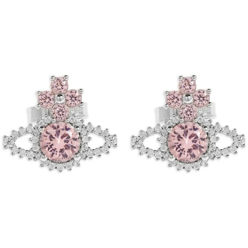 Vivienne Westwood Creolen Bijoux Platinumpink mehrfarbig