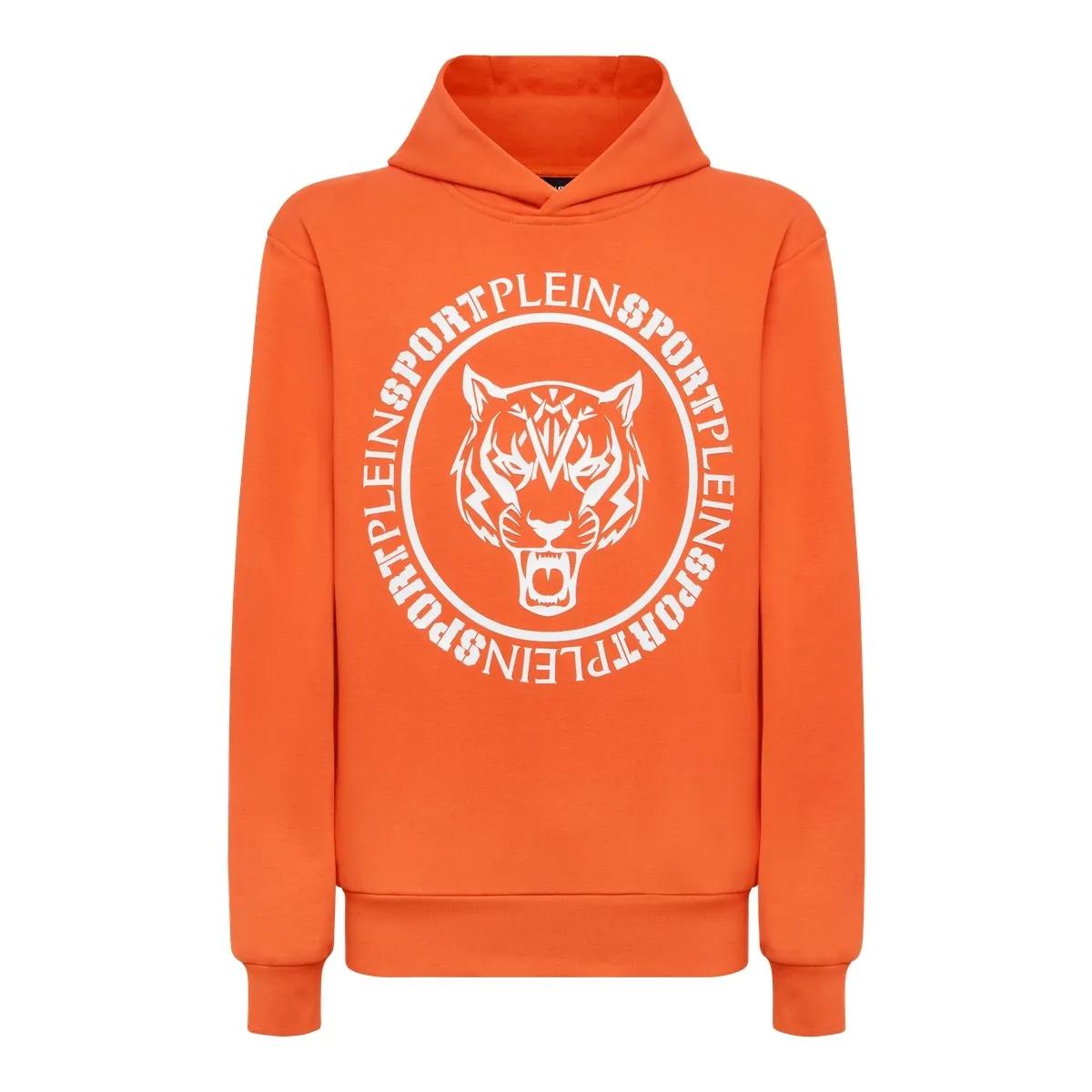 Thumbnail - Plein Sport - Hoodie Carbon Tiger - Größe L - orange