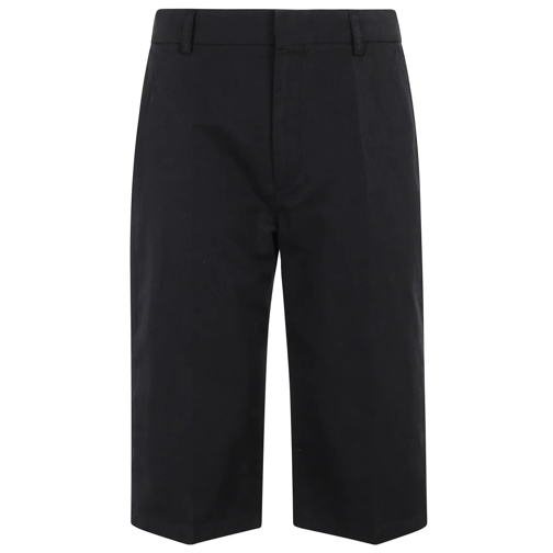 FILIPPA K Legere Shorts Tailored Black Linen Bermuda Shorts Black