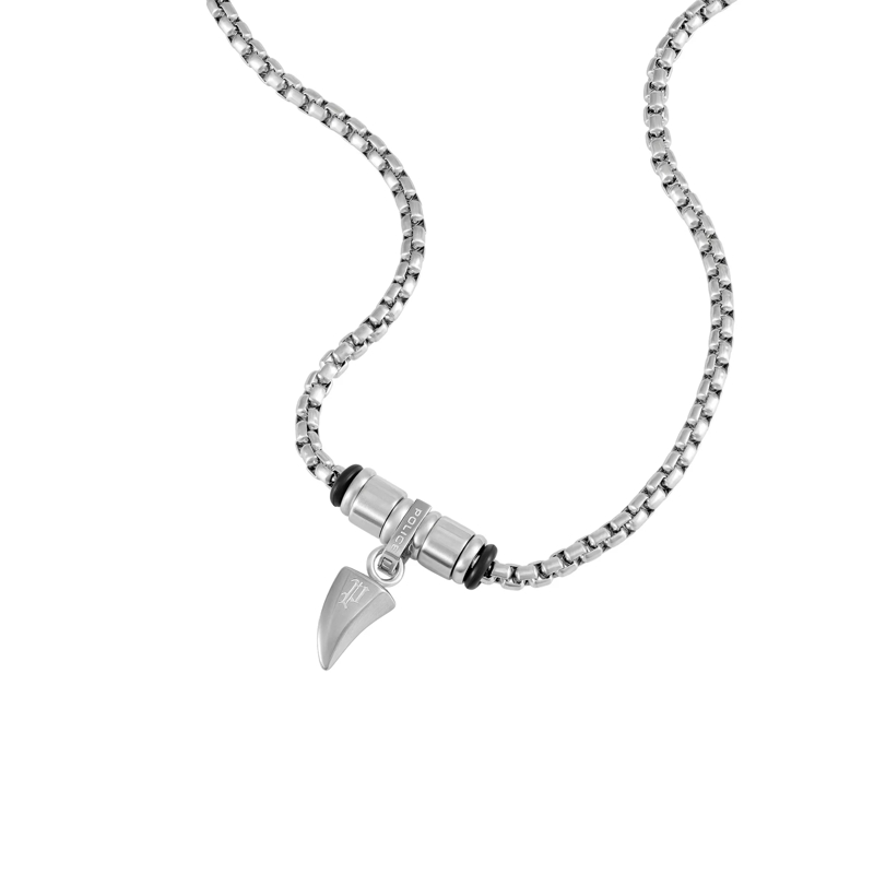 Police  Herrenkette Serrator- Herrenkette- Farbe: silbe silber(Image 2)