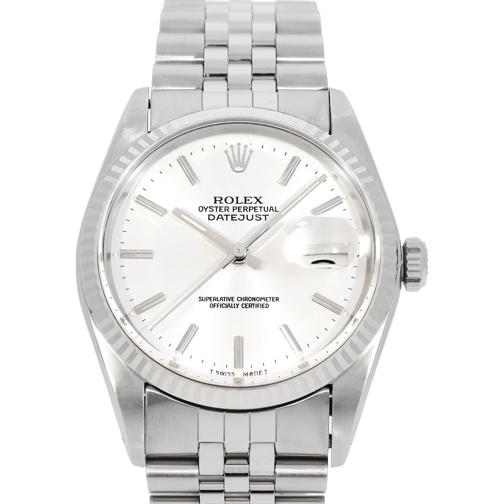 Rolex Automatikuhr Datejust Silber (Image 2)