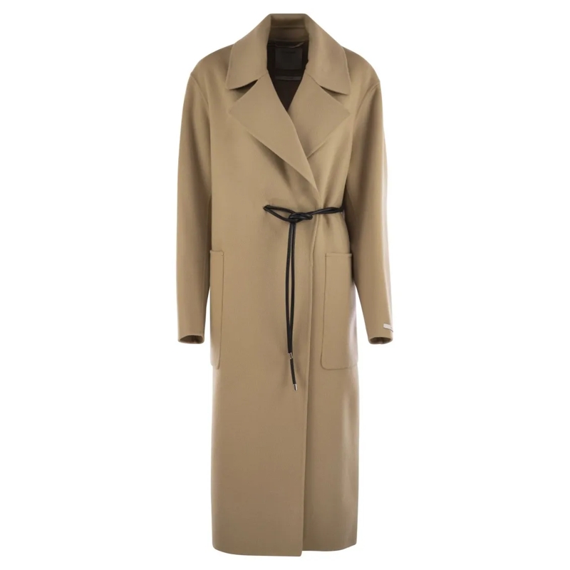 Sportmax Manteaux de tanche Abate - Double Dressing Gown Coat Neutrals