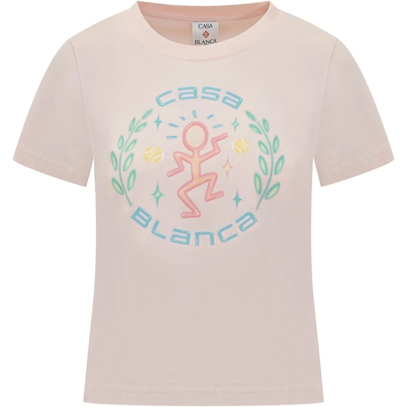 Casablanca T-shirt T-Shirt Dance Joy weiß