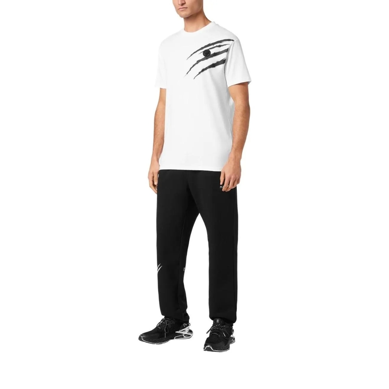 Plein Sport T-Shirt T-Shirt Scratch weiss(Image 3)